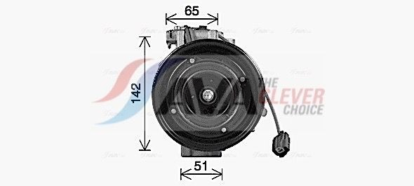 4711538 Denso Компресор холодоагенту